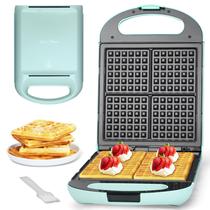 Wafflera Baker's Friend de 4 Rebanadas Antiadherente en Aqua Wafflera Baker's Friend de 4 Rebanadas Antiadherente en Aqua