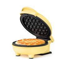 Wafflera Pessoal Antiaderente - Amarela