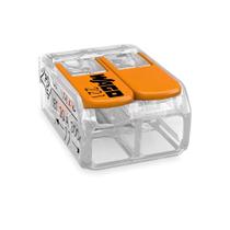 Wago conector juncao 221-612 2 fios 0,5-6mm (41a) cristal Wago conector juncao 221-612 2 fios 0,5-6mm (41a) cristal