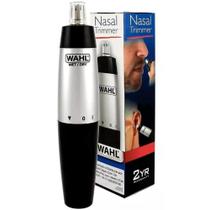 Wahl Nasal Trimmer Aparador de Pelos Nariz e Orelha À Pilha Portátil