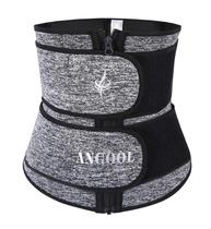 Waist Trainer ANGOOL Neoprene para mulheres cinza Waist Trainer ANGOOL Neoprene para mulheres cinza