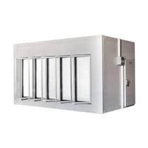 Walk in Cooler Gallant Resfriados 5 Portas Vidro sem Piso Painel 220V/3F CWRSP-05