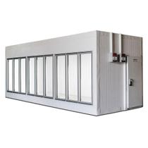 Walk in Cooler Gallant Resfriados 9 Portas Vidro com Piso Painel 220V/3F CWRCP-09