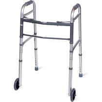 Walker Carex dobrável para idosos com rodas de altura ajustável Walker Carex dobrável para idosos com rodas de altura ajustável