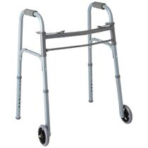 Walker Medline Junior leve dobrável com rodas de 5”