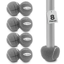 Walker Tennis Ball Glides Top Glides Grey 4 pares
