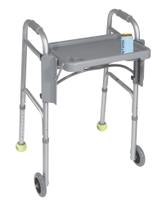 Walker Tray Drive Medical 10125 com porta-copos cinza
