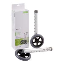 Walker Wheels McKesson Universal Ajustável de 5 polegadas, 1 par