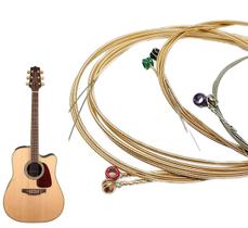 Walkie - Jogo de cordas em aço para violão Tensão 09 Super Leve presas com bolinhas - Walkie Strings