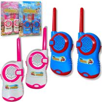 Walkie Takie Radio Comunicador Infantil De Brinquedo 100m F114 - Europio