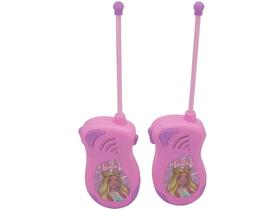 Walkie Talk Infantil Barbie Candide 2 Unidades