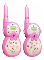 Walkie Talkie 2 Rádios Comunicador Infantil Menina ( das princessas)