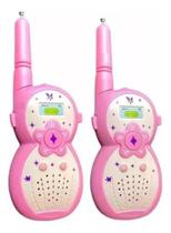 Walkie Talkie 2 Rádios Comunicador Infantil Menina ( das princessas) - Toy King