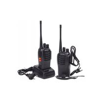 Walkie Talkie Baofeng BF-888s - Kit com 2 Transmissores Pretos
