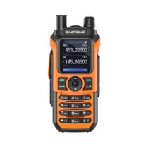 Walkie Talkie Baofeng UV-21 Pro V2 - Portátil, Recarregável e Multibanda