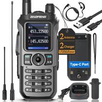 Walkie Talkie Baofeng UV-21R de banda dupla de longo alcance de 5 km