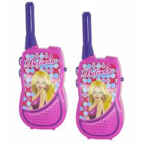 Walkie Talkie c/ Lanterna - DM Toys - ROSA