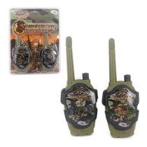 Walkie Talkie Camuflado Militar Infantil - 6154