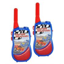 Walkie Talkie Com Lanterna - Dm Toys - Azul Walkie Talkie Com Lanterna - Dm Toys - Azul