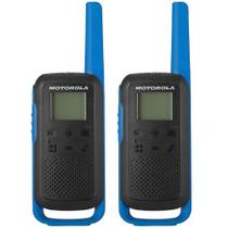 Walkie Talkie Ie Motorola Talkabout T270 22 Canais/40 KM - Preto/Azul