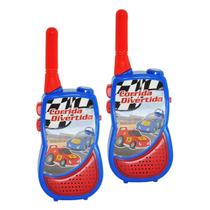 Walkie Talkie Infantil Corrida Divertida c/ Radio e Lanterna