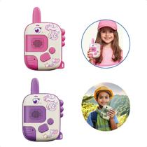 Walkie Talkie Infantil Rádio Comunicador Brinquedo Kid Alque