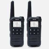 Walkie Talkie Joycall JF-22 recarregável de longo alcance preto