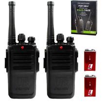 Walkie Talkie Kit 2 Unidades Comunicação Envio Rápido