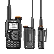 Walkie Talkie QUANSHENG UV-K5 de banda dupla 5W com receptor NOAA Walkie Talkie QUANSHENG UV-K5 de banda dupla 5W com receptor NOAA