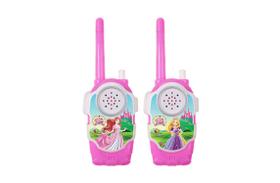 Walkie Talkie Radio Comunicador Brinquedo Infantil - Princesas - Art Brink