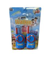 Walkie Talkie Rádio Comunicador Infantil Azul