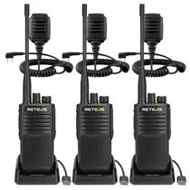 Walkie Talkie Retevis P2 IP68 à prova d'água de longo alcance (pacote com 3)