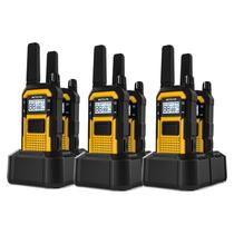Walkie Talkie Retevis RB48 à prova d'água IP67 de longo alcance, pacote com 6