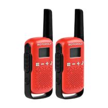 Walkie Talkie Talk Motorola T-110 16MIL-25KM - Preto e Vermelho (Pilha AAA(3) Walkie Talkie Talk Motorola T-110 16MIL-25KM - Preto e Vermelho (Pilha AAA(3)
