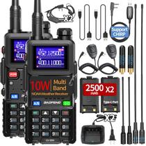 Walkie Talkies BAOFENG 5RM 10W - Portátil de Longo Alcance (2 Unidades)