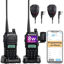 Walkie Talkies BAOFENG UV-82 High Power, pacote com 2 acessórios Walkie Talkies BAOFENG UV-82 High Power, pacote com 2 acessórios