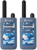 Walkie Talkies Cobra HE150 B, 2 canais, 16 km de alcance, azul, pacote com 2 unidades Walkie Talkies Cobra HE150 B, 2 canais, 16 km de alcance, azul, pacote com 2 unidades