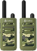 Walkie Talkies Cobra HE150 G, pacote com 2 unidades, 16 km de alcance verde Walkie Talkies Cobra HE150 G, pacote com 2 unidades, 16 km de alcance verde