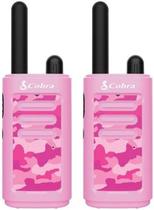 Walkie Talkies Cobra HE150 P, adequado para crianças, alcance de 16 milhas, pacote com 2 Walkie Talkies Cobra HE150 P, adequado para crianças, alcance de 16 milhas, pacote com 2