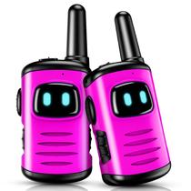 Walkie Talkies comedyfun Mini Robots para crianças de 3 a 10 anos, pacote com 2
