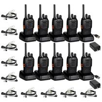 Walkie Talkies de rádio bidirecional TIDRADIO TD-V2 para adultos (pacote com 10)