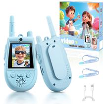 Walkie Talkies de vídeo YUSSBCU recarregáveis com câmera infantil Walkie Talkies de vídeo YUSSBCU recarregáveis com câmera infantil