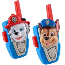 Walkie Talkies eKids PAW Patrol Chase e Marshall para crianças