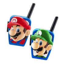 Walkie Talkies eKids Super Mario Bros para crianças de longo alcance