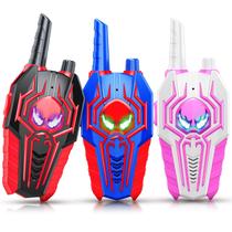 Walkie Talkies Evassal Cool para Crianças (3 a 8 anos) - Pacote com 3