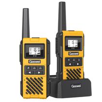 Walkie Talkies Gaswei G1pro IP67 à prova d'água FRS 2W, pacote com 2 Walkie Talkies Gaswei G1pro IP67 à prova d'água FRS 2W, pacote com 2