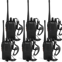 Walkie Talkies Greaval GV-8S de 16 canais UHF 400-470 MHz, pacote 6