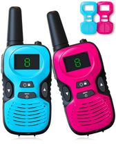 Walkie Talkies Hetyue, 2 unidades para crianças de 3 a 12 anos, de longa distância