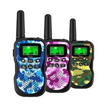 Walkie Talkies Huaker Kids, pacote de 3, 22 canais, alcance de 3 milhas Walkie Talkies Huaker Kids, pacote de 3, 22 canais, alcance de 3 milhas