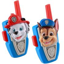 Walkie Talkies Infantis eKids PAW Patrol - Chase e Marshall